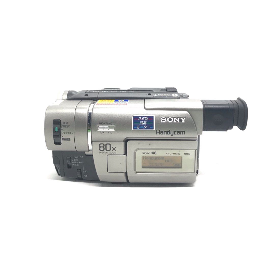 SONY ソニーHi8 CCD-TRV80 - ビデオカメラ