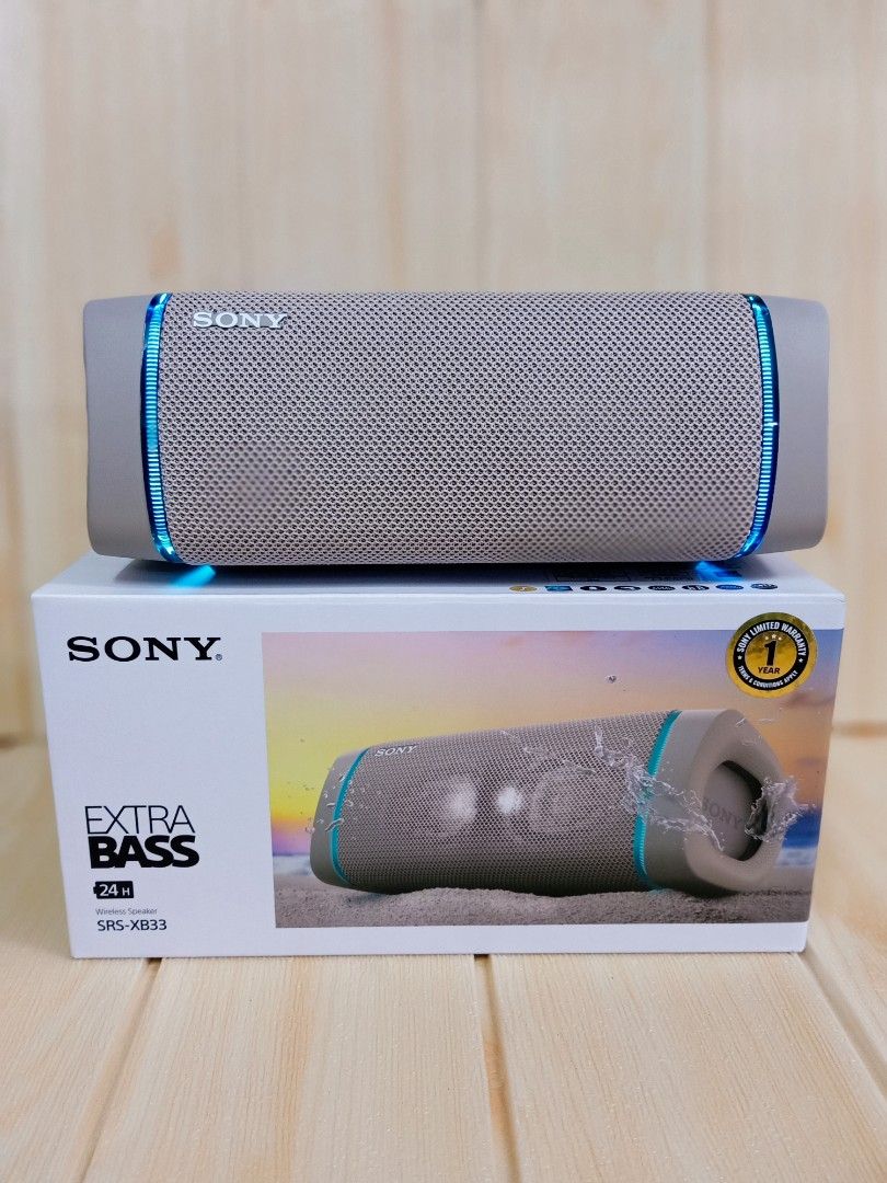 Sony SRS XB33 Extra Bass Portable Bluetooth Speaker Model SRSXB33