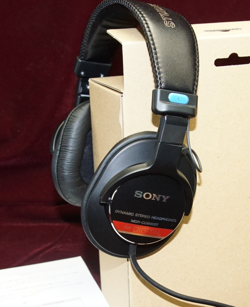 SONY/MDR-CD900ST/耳機, 音響器材, 頭戴式/罩耳式耳機- Carousell
