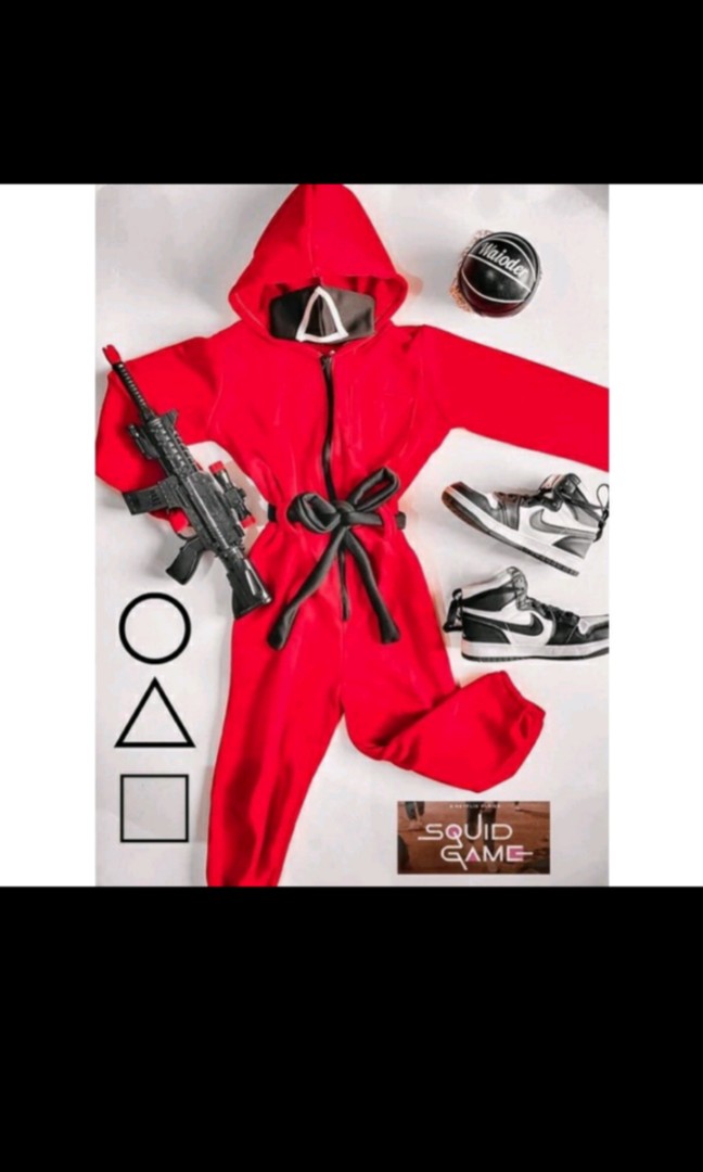 Squid game costume, Babies & Kids, Babies & Kids Fashion on Carousell
