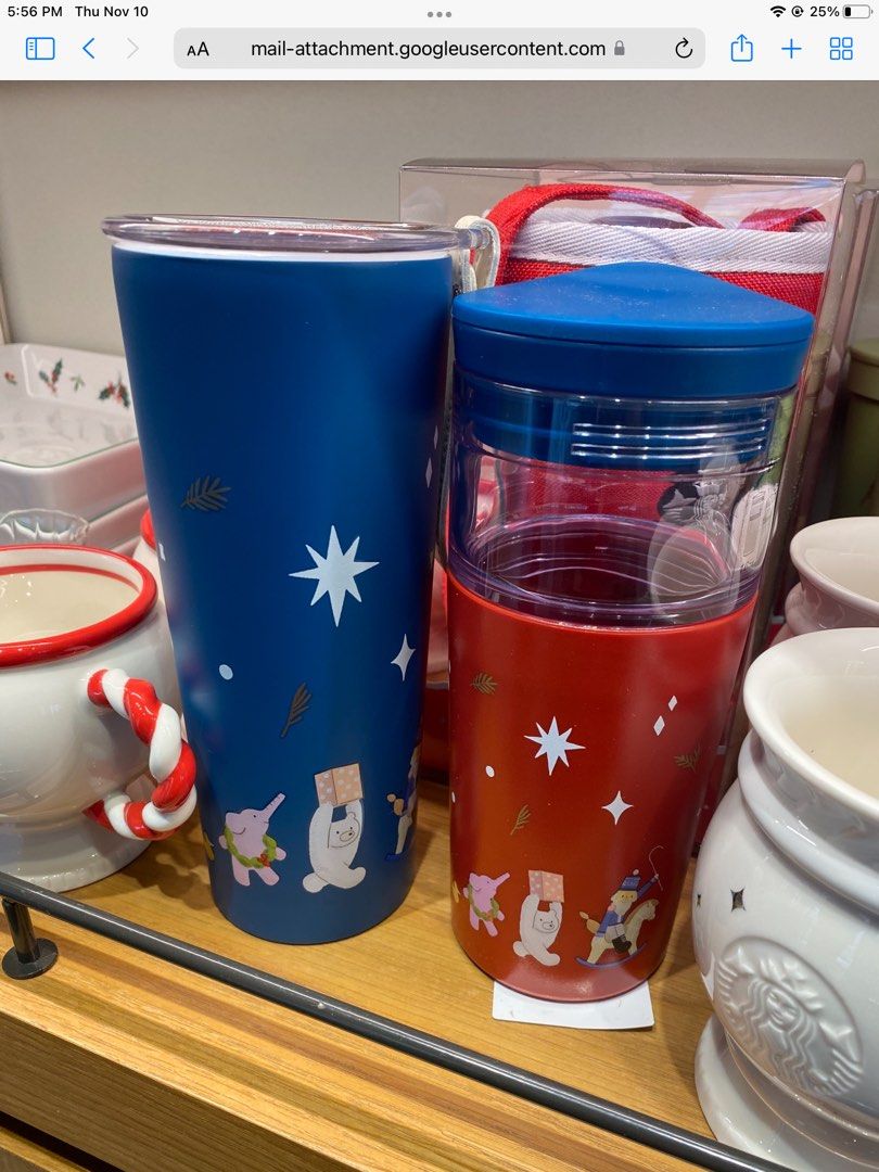 Starbucks Korea Christmas Edition 2022, Kitchen & Appliances di Carousell