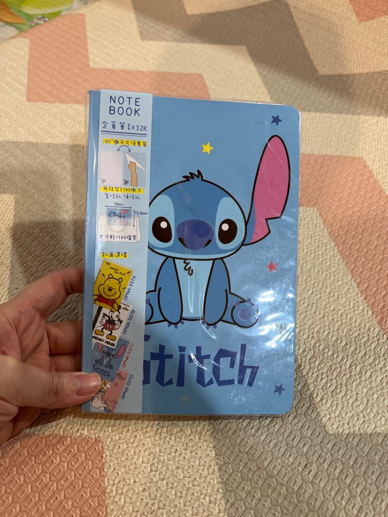 Original Disney Stitch Note book, Hobbies & Toys, Books & Magazines