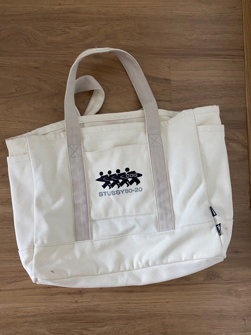 Stussy X CDG Canvas Tote