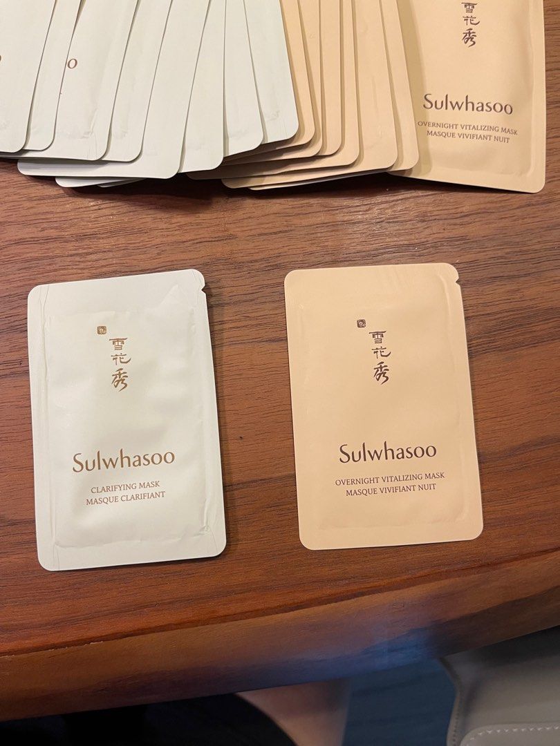 Sulwhasoo Mask Packs 5ml each, Beauty & Personal Care, Face, Face Care ...