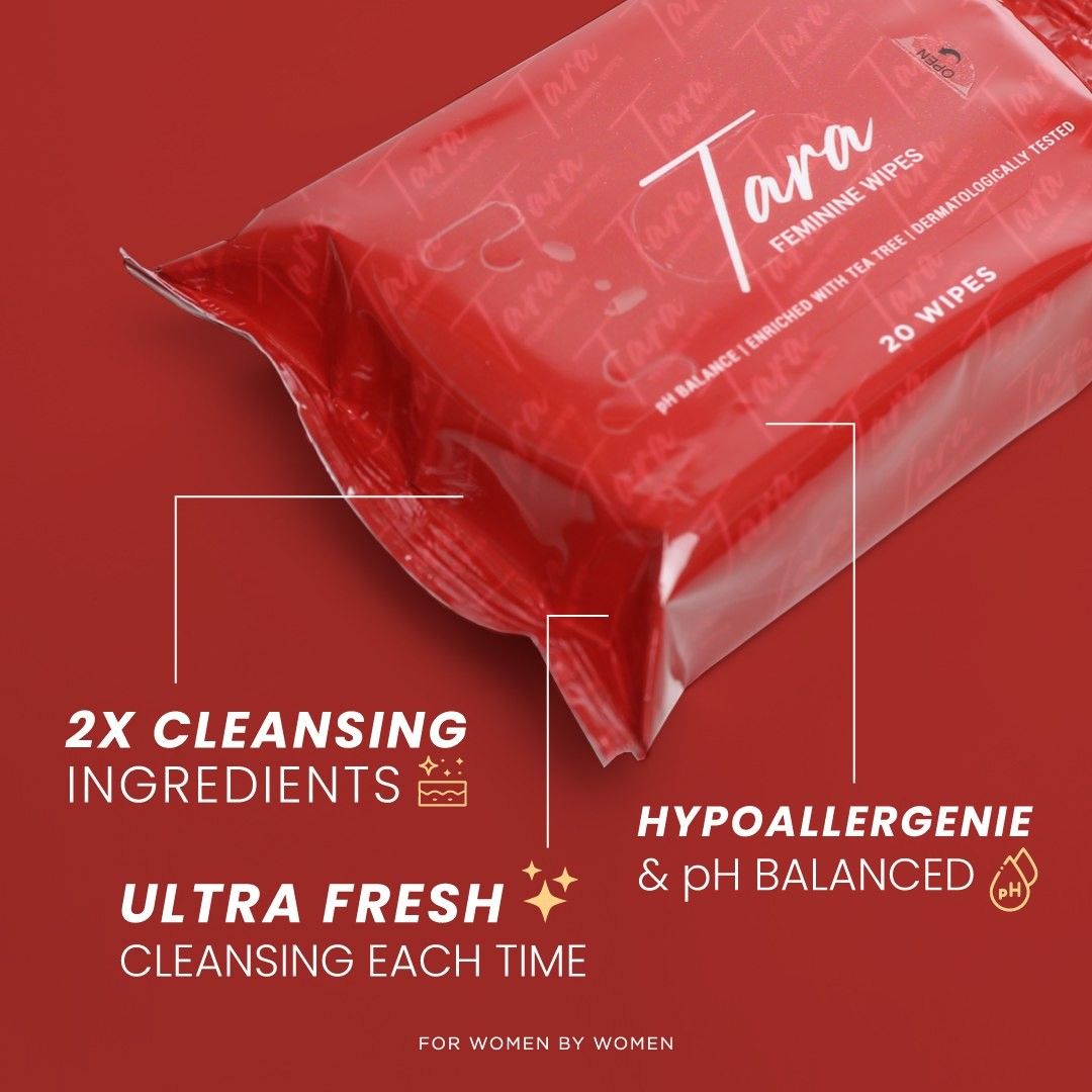 (PRE ORDER)Tara Feminine Wipes, Beauty & Personal Care, Sanitary