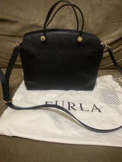 Tas Furla hitam ORI