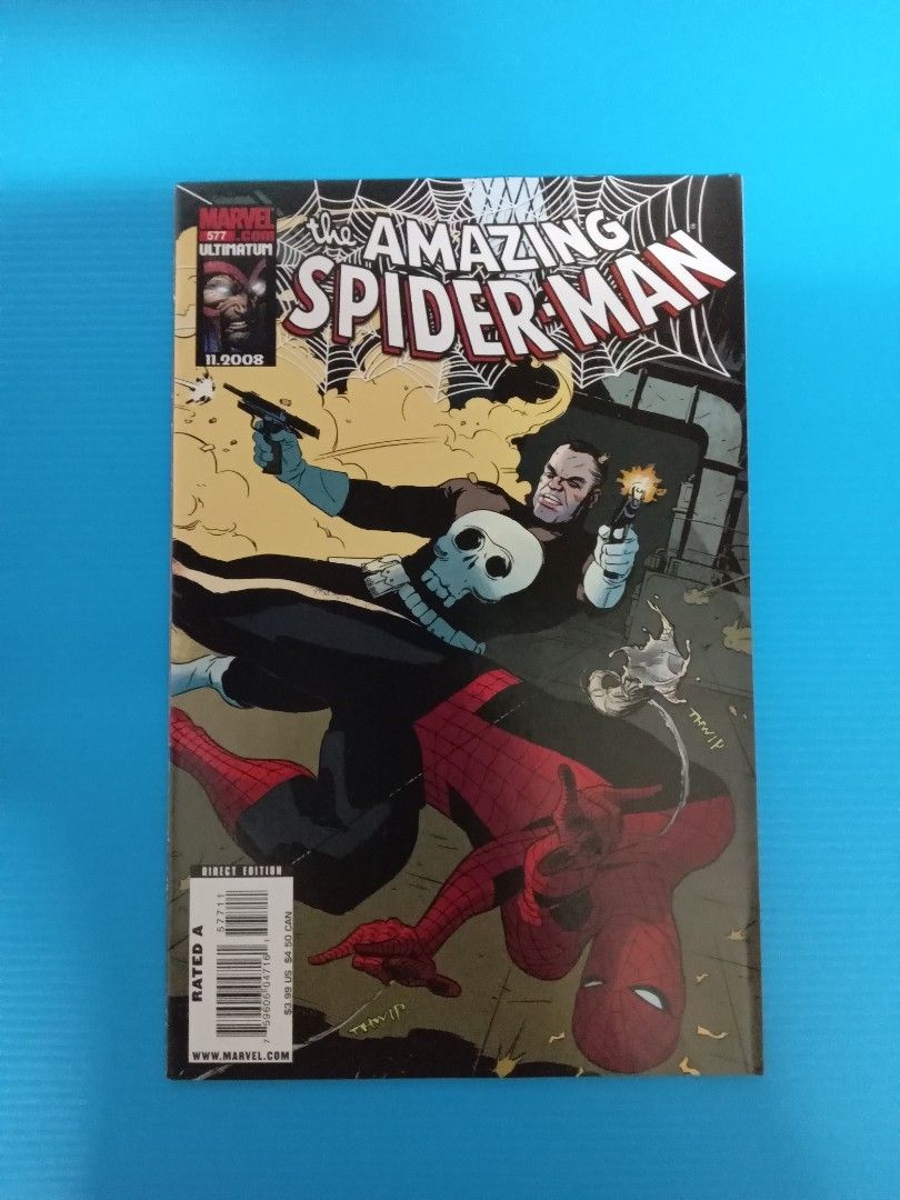 The Amazing Spiderman #577 ( Pablo Rivera - Cover Art ) Marvel Comics ...