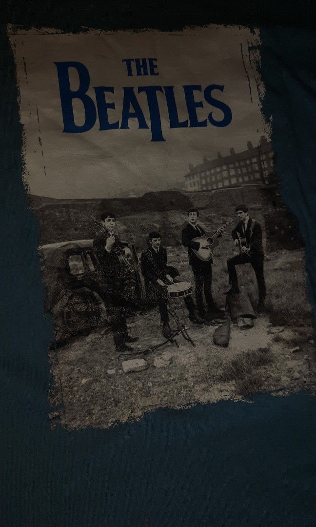 The Beatles fotl fruit of the loom t shirt kaos vintage original
