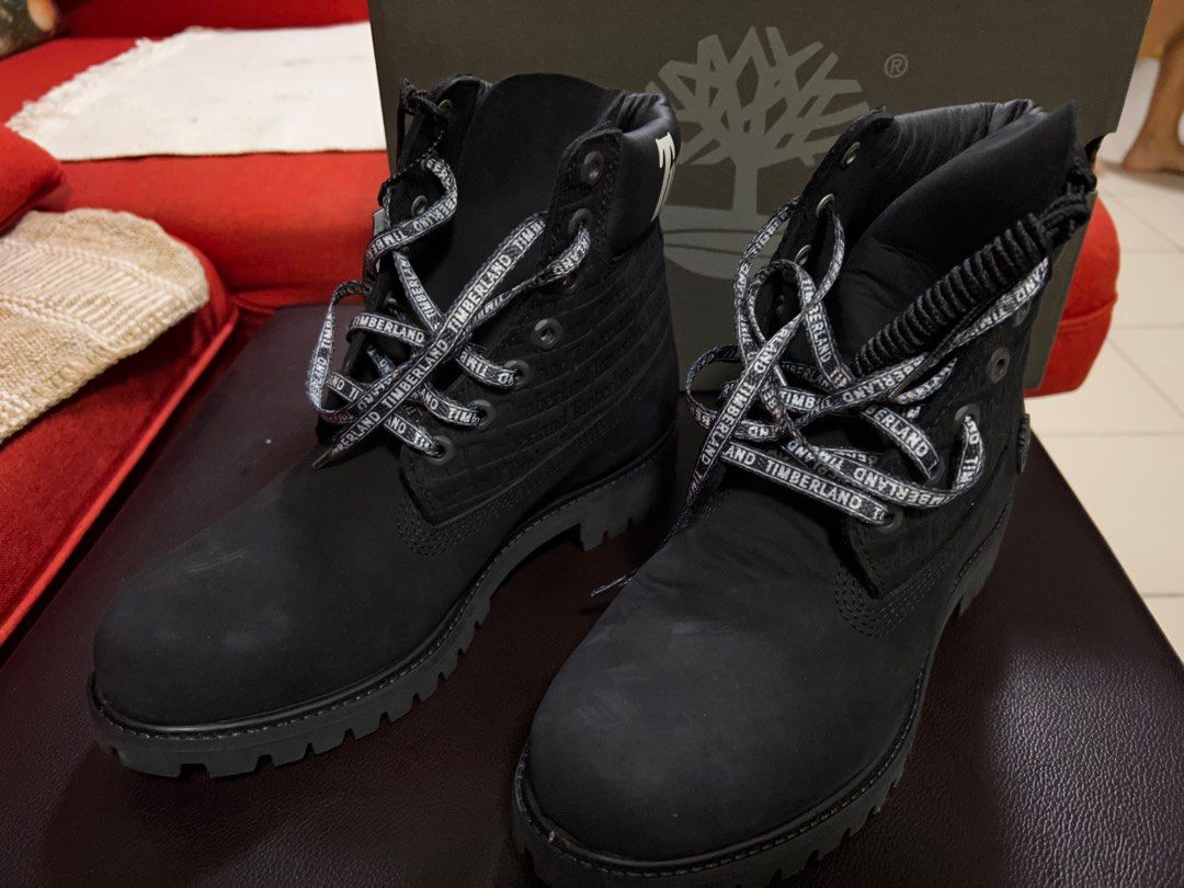 Mens black timberland boots cheap size 11