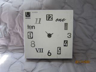 Umbra Numbra DIY Wall Clock