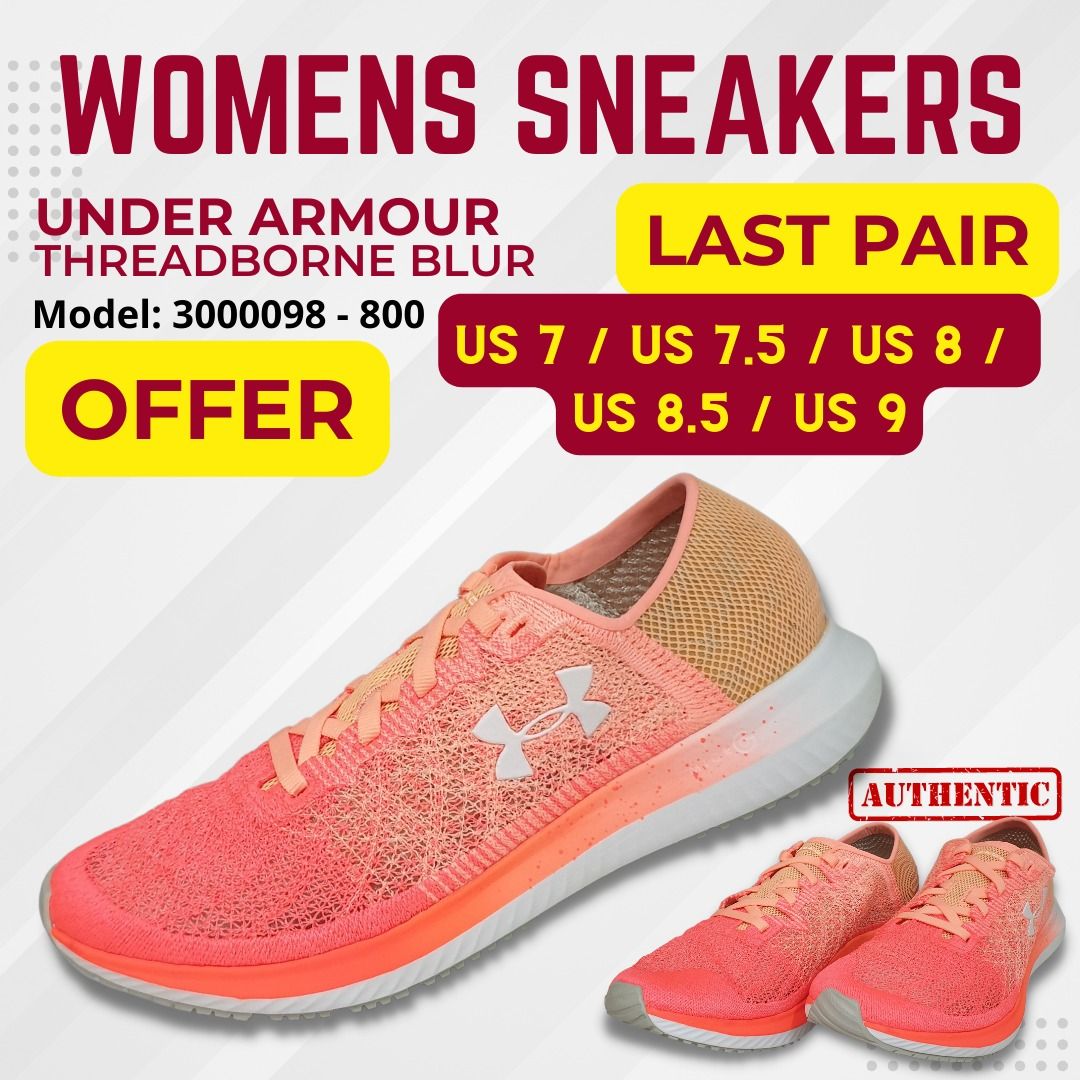 Women's ua threadborne blur running shoes shop