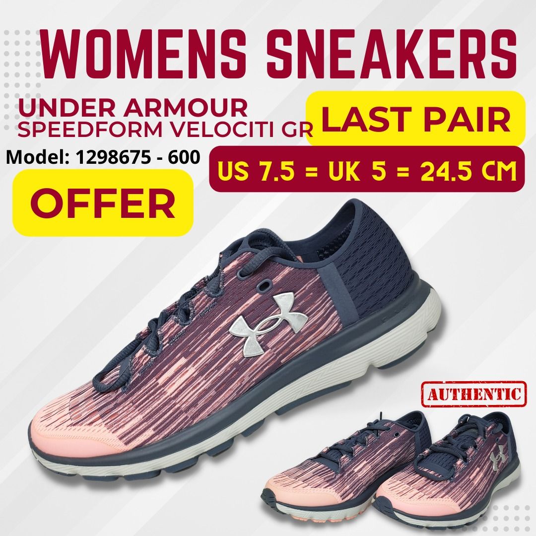 Under armour speedform velociti womens deals