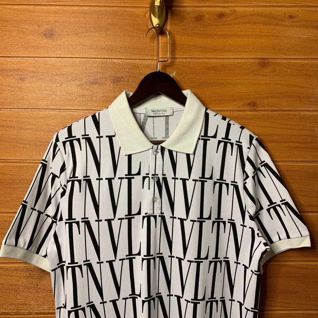 Valentino VLTN Polo shirt (Category: Tshirts & Polo Shirts ) located in Quezon City. Submitted by donklasiko (Listing ID 1195809484, Image 2). Description: Condition: 9.5+/10 Pristine condition Issue: non Refer to the dimension 🤗 NO RETURN, NO EXCHANGE & NO REFUND! Please manage your expectations, this is a secondhand item. What you see is what you get 😊 MOP: GCASH, BDO ONLINE or COD SHIPPING: LALAMOVE, MR SPEEDY, JRS OR LBC. MEET UP: SM NORTH 