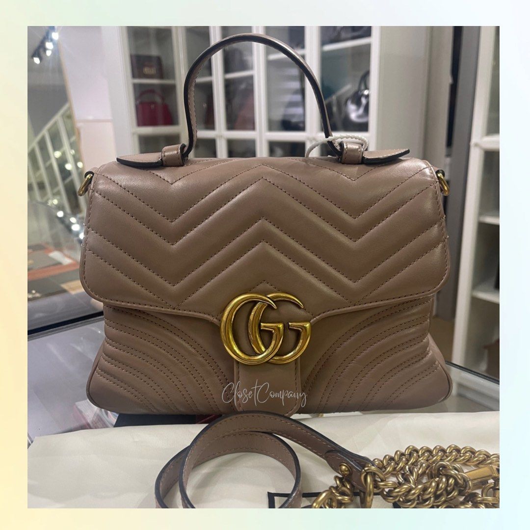 Gucci marmont dusty discount rose