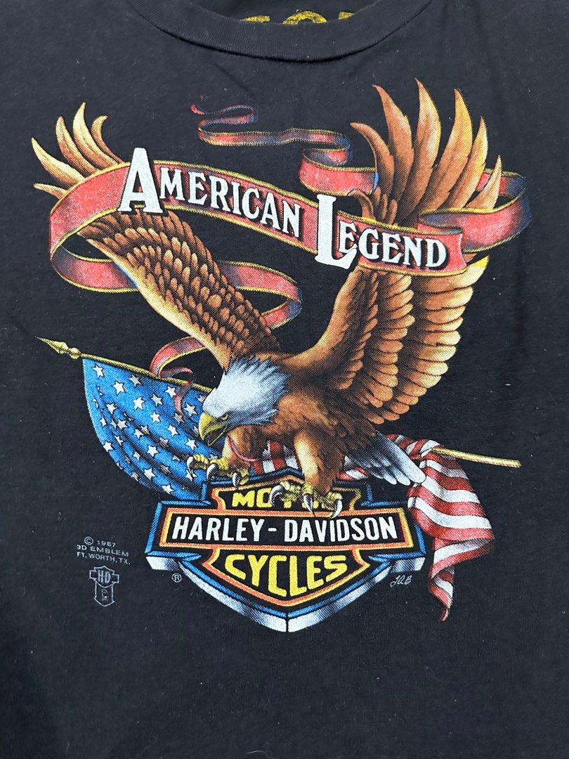 Harley davidson store 3d emblem