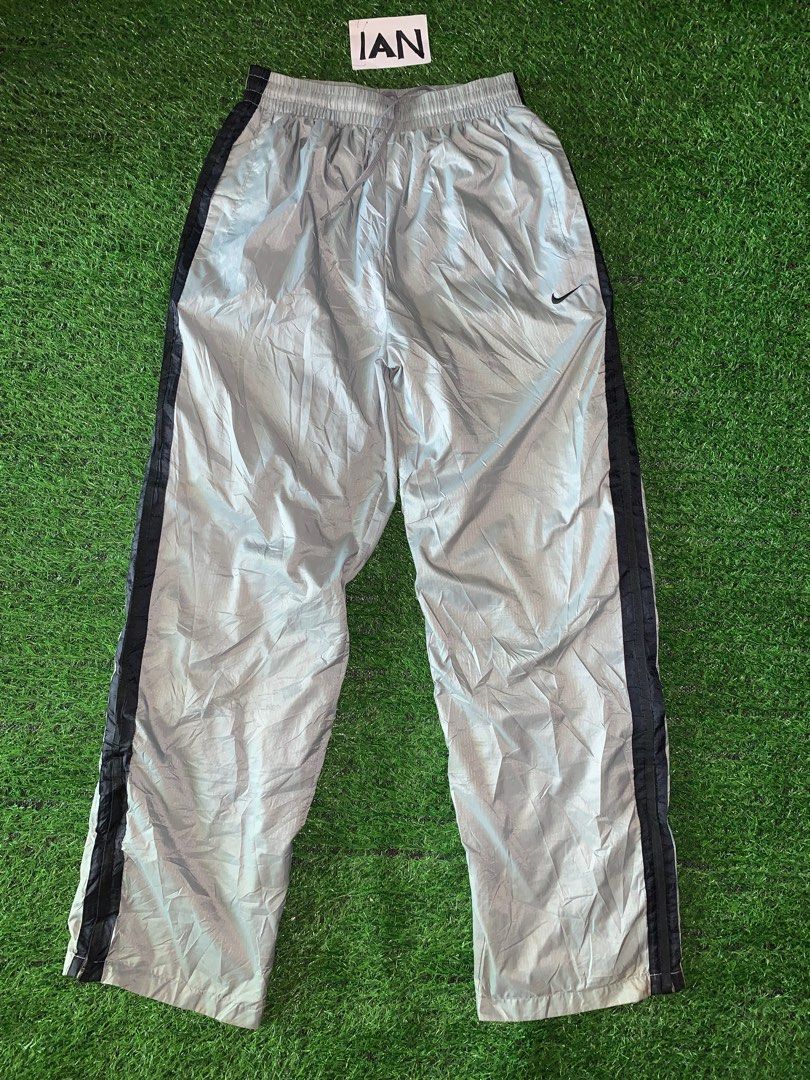 Adidas Originals Adicolor Tricolor Woven Black Retro Nylon Track Pants –  3alababak
