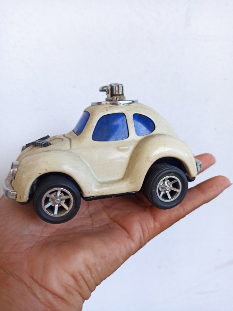 VINTAGE VOLKSWAGEN TIN CAN TOY CAR / LIGHTER, Hobbies & Toys