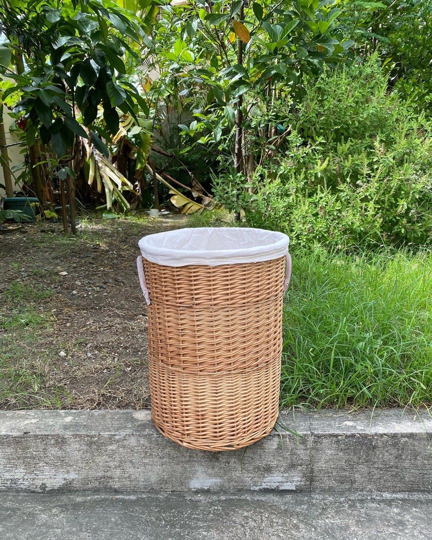 woven hamper, Furniture & Home Living, Home Decor, Other Home Decor on