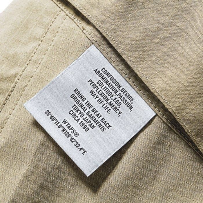 Wtaps Modular LS Cotton Ripstop long shirt 10袋, 男裝, 外套及戶外