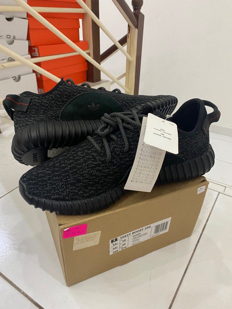 Yeezy 350 OG Pirate Black 2016 2015 Men s Fashion Footwear