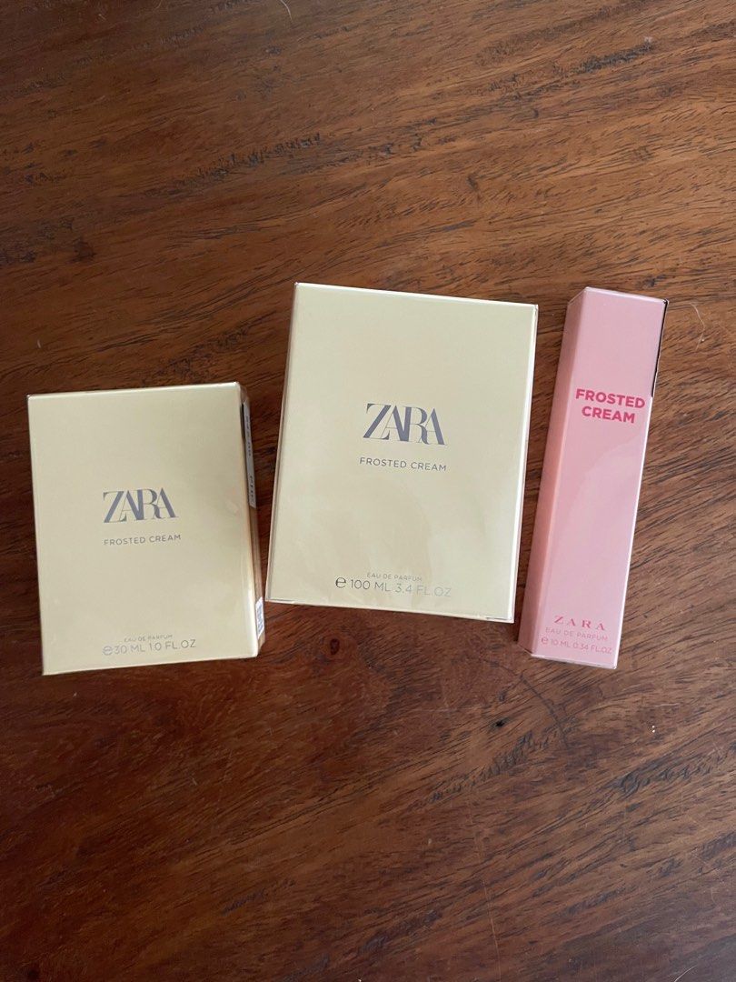 Zara Frosted Cream Perfume, Beauty & Personal Care, Fragrance