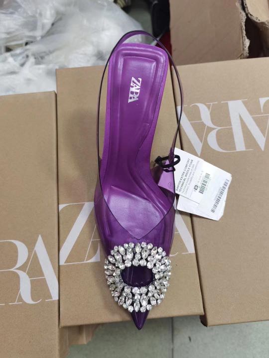 zara chaussures transparentes