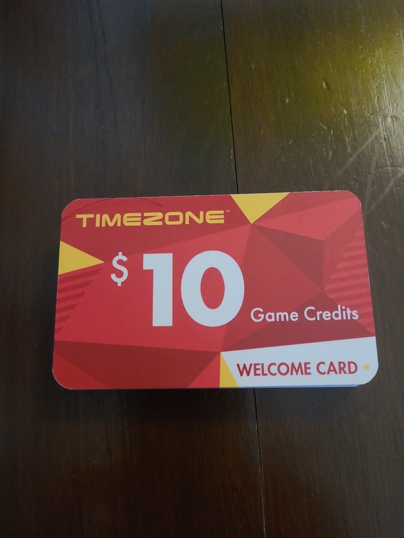 $10 TIMEZONE game card Tickets Vouchers Local Attractions
