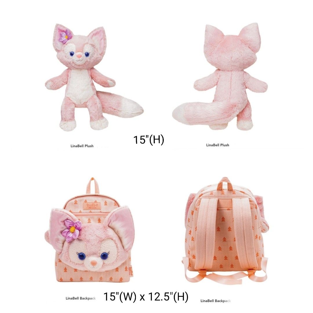 HKDL - Duffy & Friends x Linabell Backpack Shaped Coin Pouch with Long —  USShoppingSOS