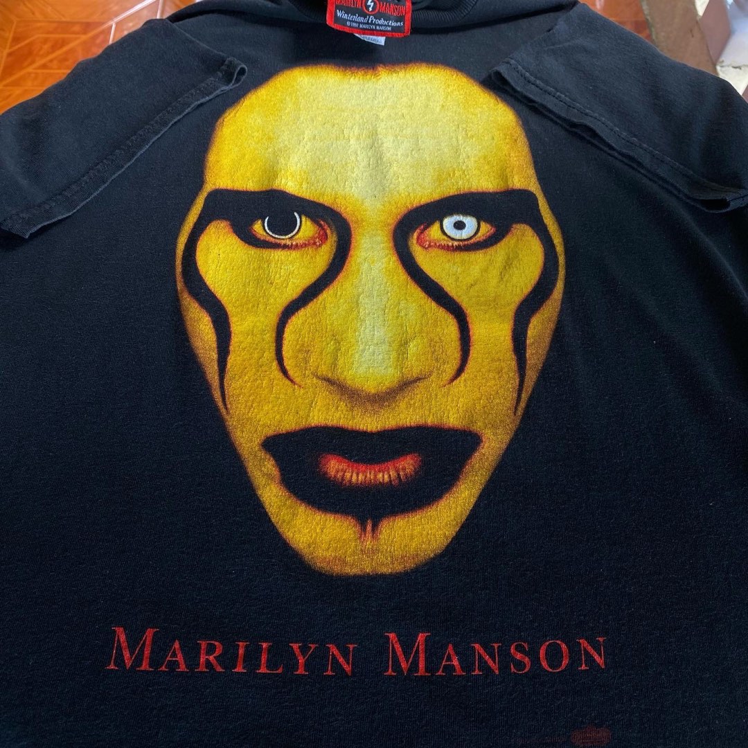 1997 Marilyn Manson Vintage band tee shirt tour, Men