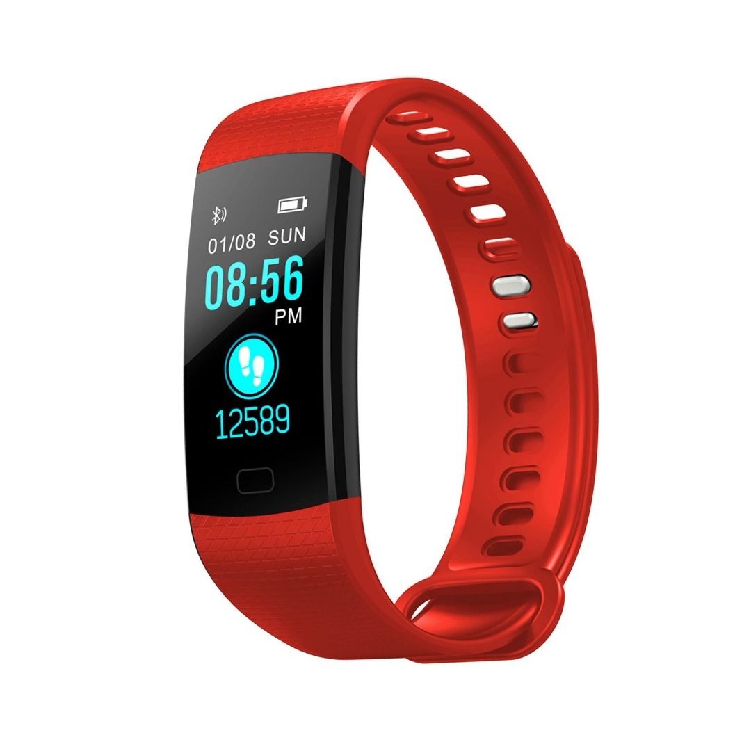 [2751] Blood Pressure Fitness Tracker BLE 4.0 Bluetooth Connection ...