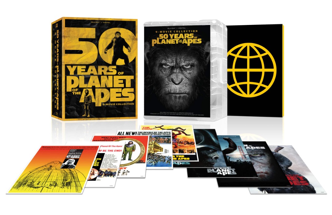 50 Years of of the Apes 9Movie Collection [4k Ultra HD + Bluray], Hobbies & Toys, Music