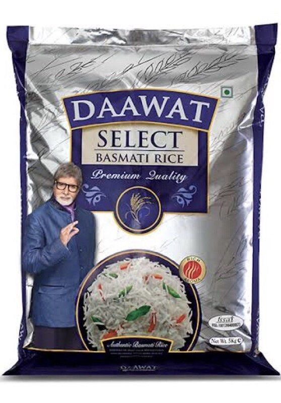 5kg Daawat Select Basmati Rice Premium Quality (Category: Rice & Noodles) located in Manila. Submitted by rotalie (Listing ID 1196186187, Image 1). Description: 5kg Daawat Select Basmati Rice Premium Quality #inManila #inQC #inMandaluyong #inMakati #inTaguig #inPasig #inMarikina #inCainta #inAntipolo Delivery thru Lalamove or Grab express c/o buyer from Sampaloc Manila. Payment via bank transfer or GCash before shipping :) For further inquiries, 