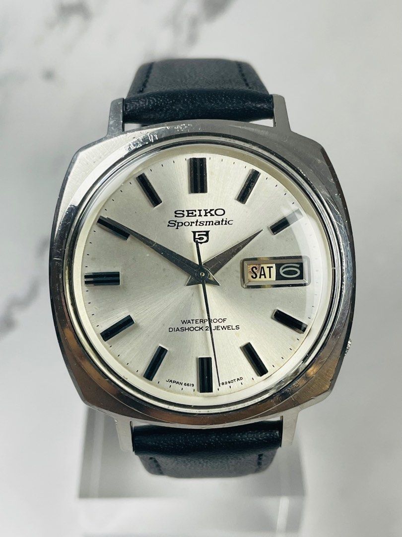 853b) Seiko Sportsmatic Vintage Men's Auto Watch Ref 6619-8190 - Serviced,  Men's Fashion, Watches & Accessories, Watches on Carousell
