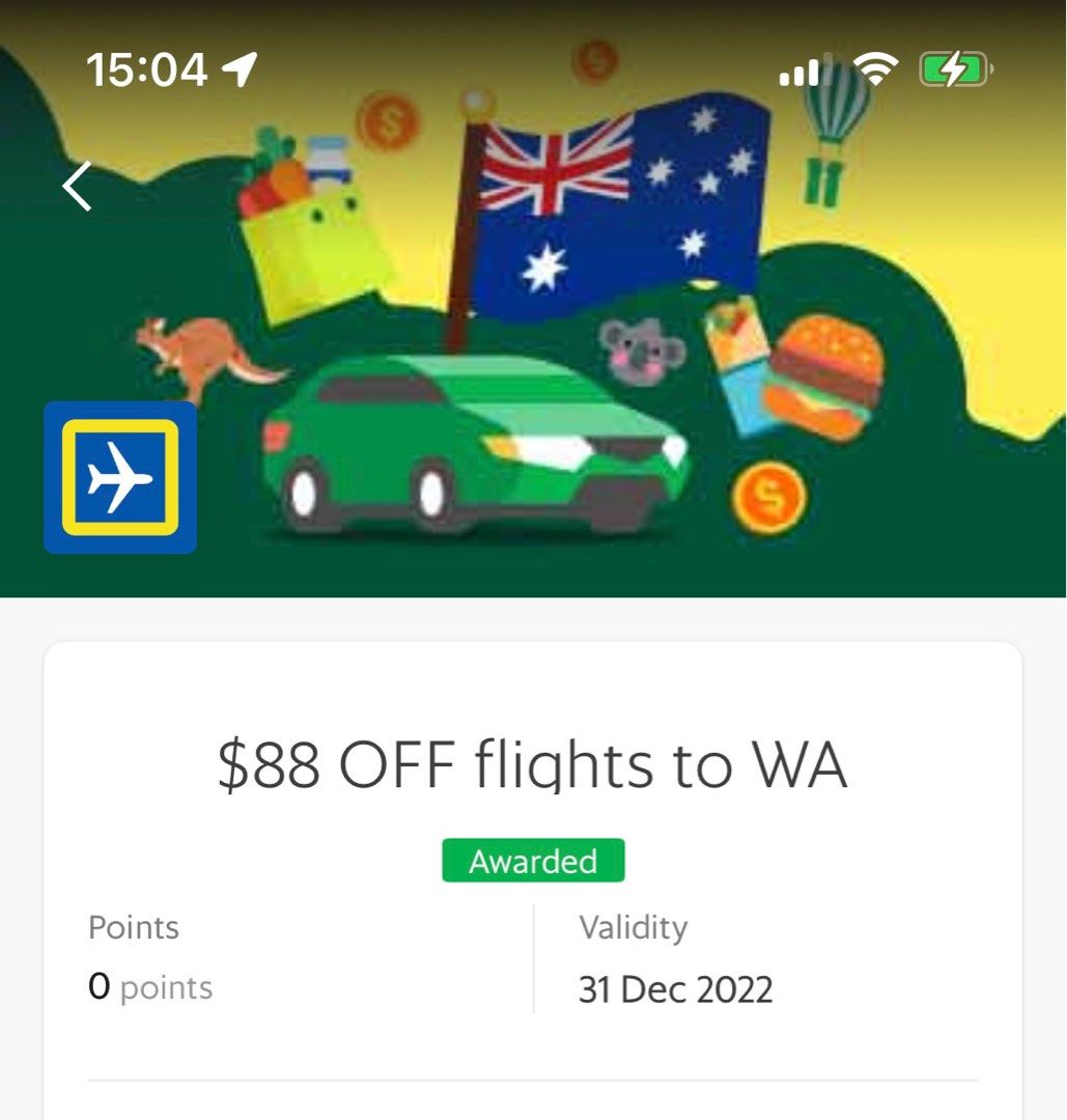 $88 off flight voucher, Tickets & Vouchers, Vouchers on Carousell