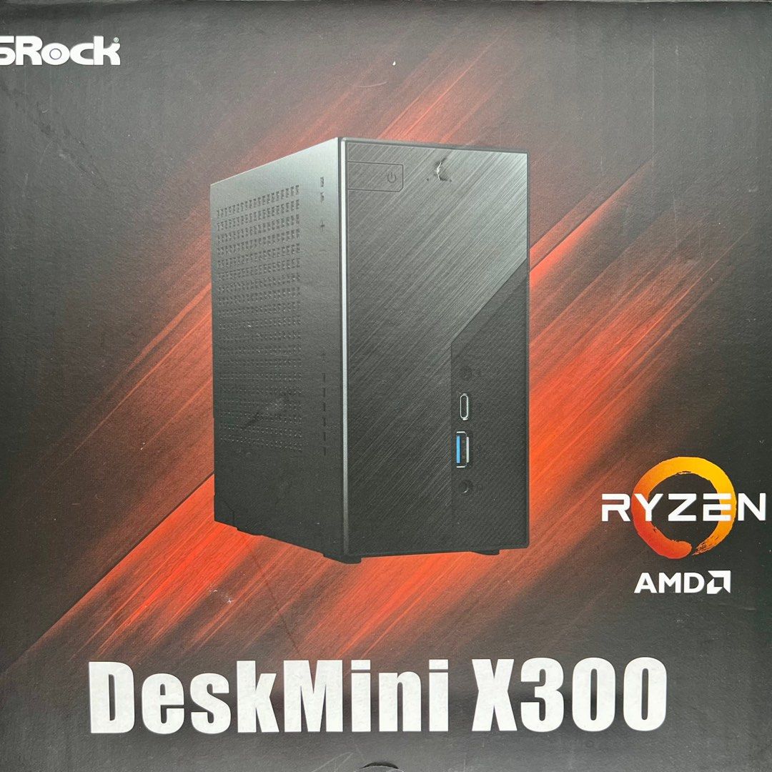 99%新][水貨][已裝Windows] DeskMini X300 WiFi + AMD 5600G + 16GB