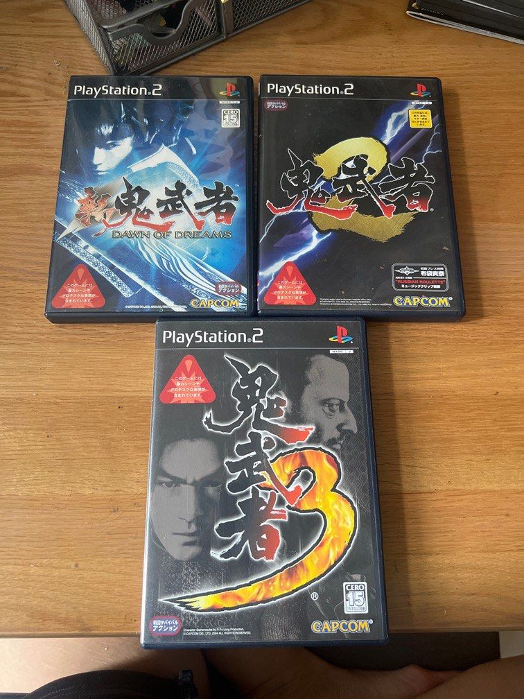 三隻新鬼武者1 2 3 Dawn Of Dreams Ps2 Games Play Station 電子遊戲 電子遊戲 Playstation Carousell 三隻新鬼武者1 2 3 Dawn Of Dreams Ps2 Games Play Station 電子遊戲 電子遊戲 Playstation Carousell