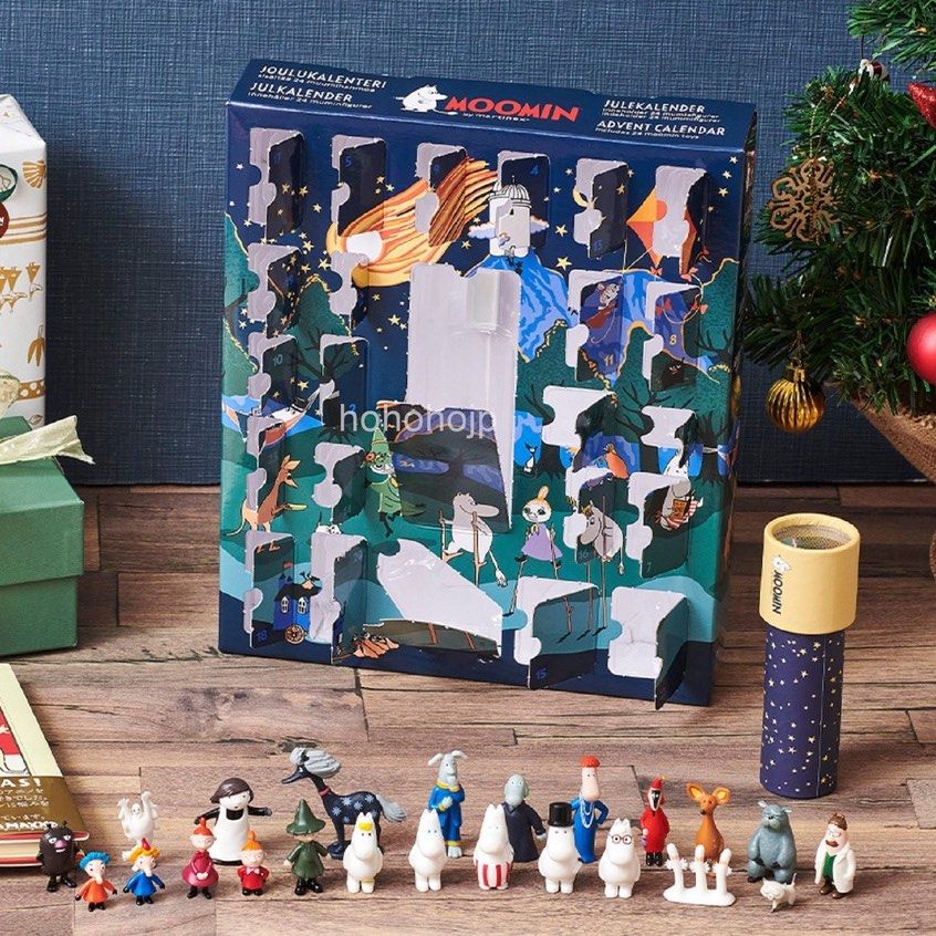 姆明聖誕倒數日曆 Moomin Advent Calendar 2022 興趣及遊戲 玩具 遊戲類 Carousell
