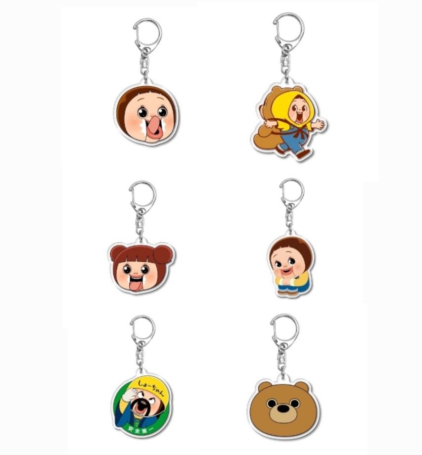 日本直送 Sho Chan Doll 梳醬反抗期sho Chan 鎖匙扣key Chain Keychain Key Ring Key Hanger Hey Holder Key Case 6款選擇 其他 其他 Carousell