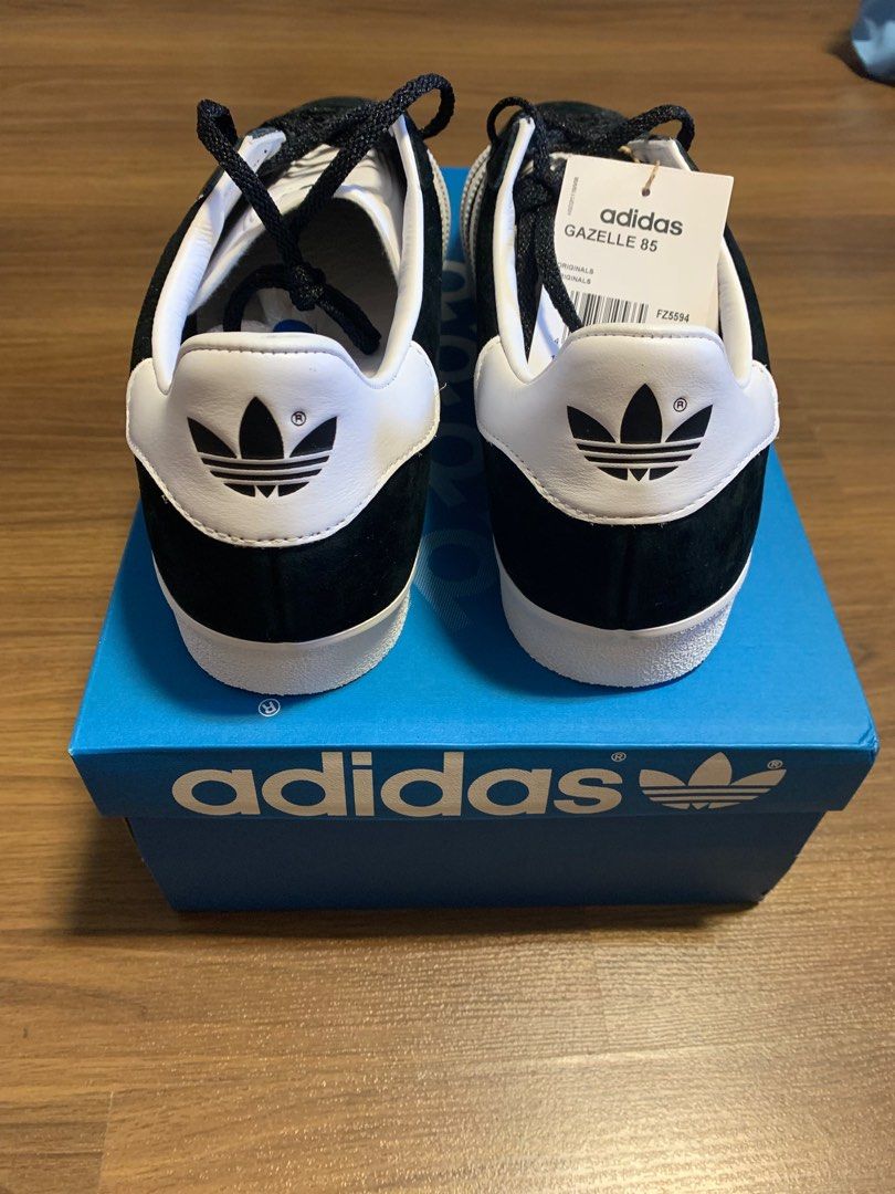 Adidas Gazelle 85 Premium Core Black Men s Fashion Footwear