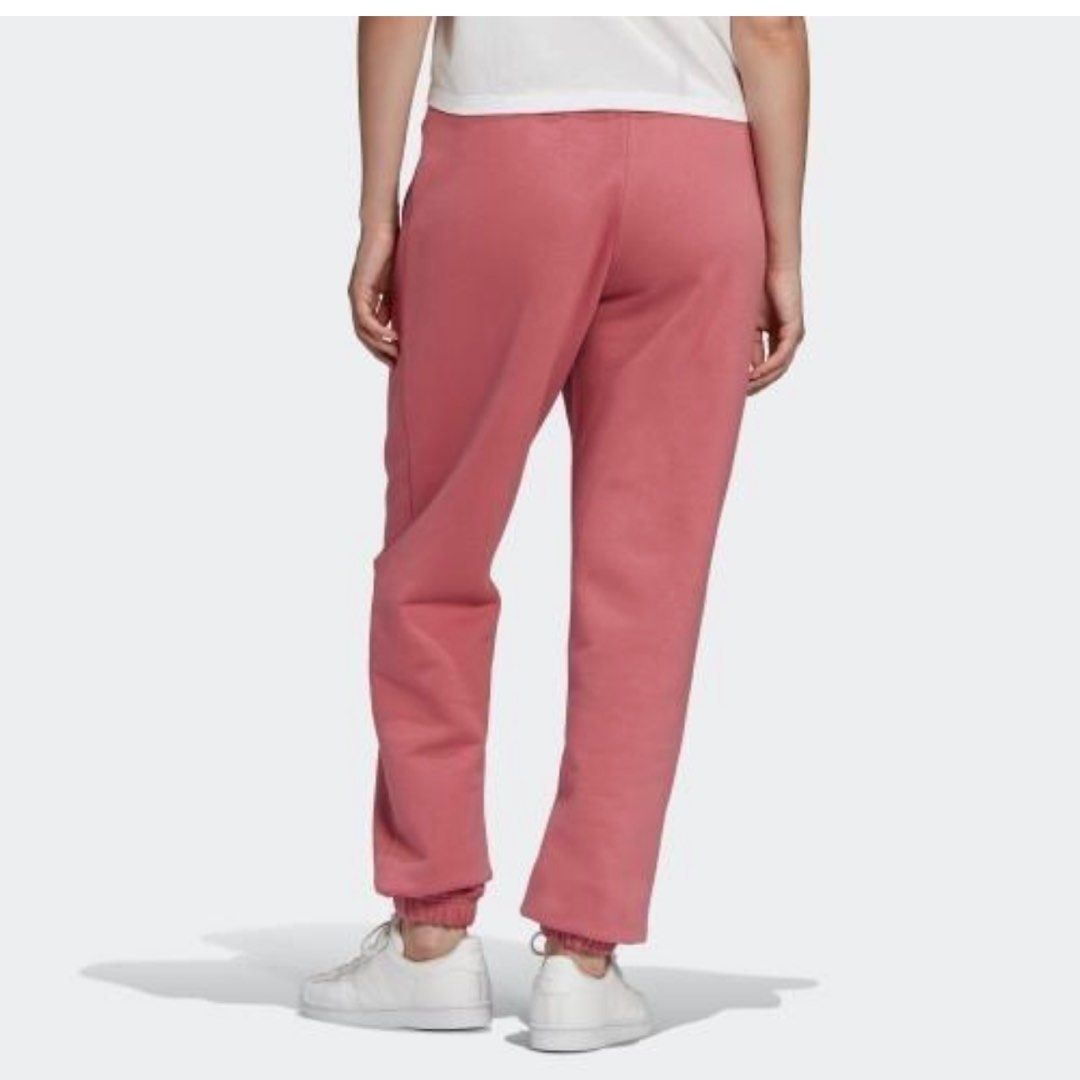 Originals Women Pink CUFFED PANT 深粉紅色厚身女裝運動長褲, 女裝, 運動服裝- Carousell