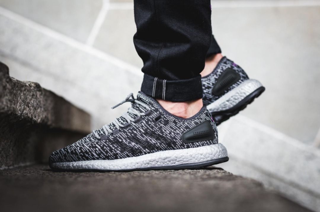 Adidas pure boost silver pack store