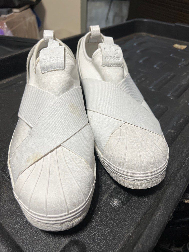 Mens adidas slip ons store