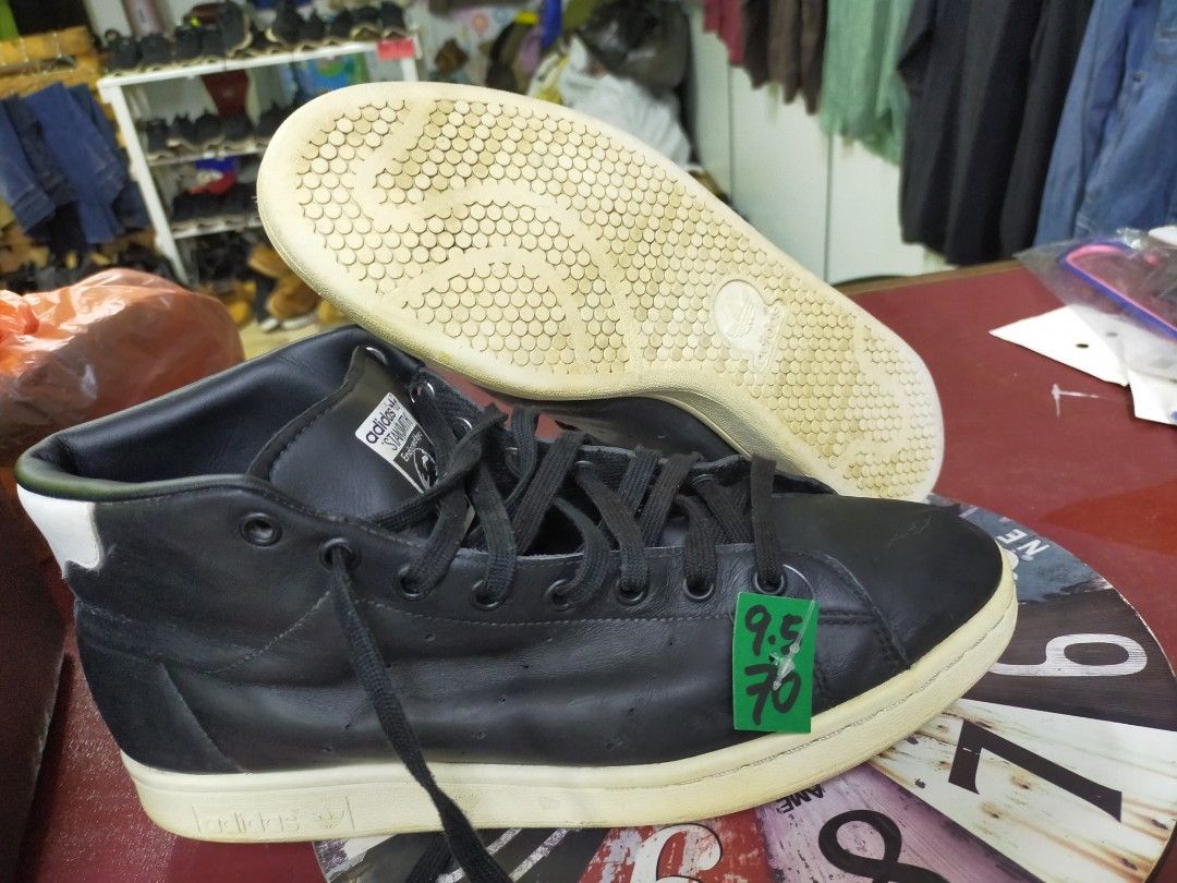 Adidas stan smith mid cut 9.5uk 28cm Men s Fashion Footwear