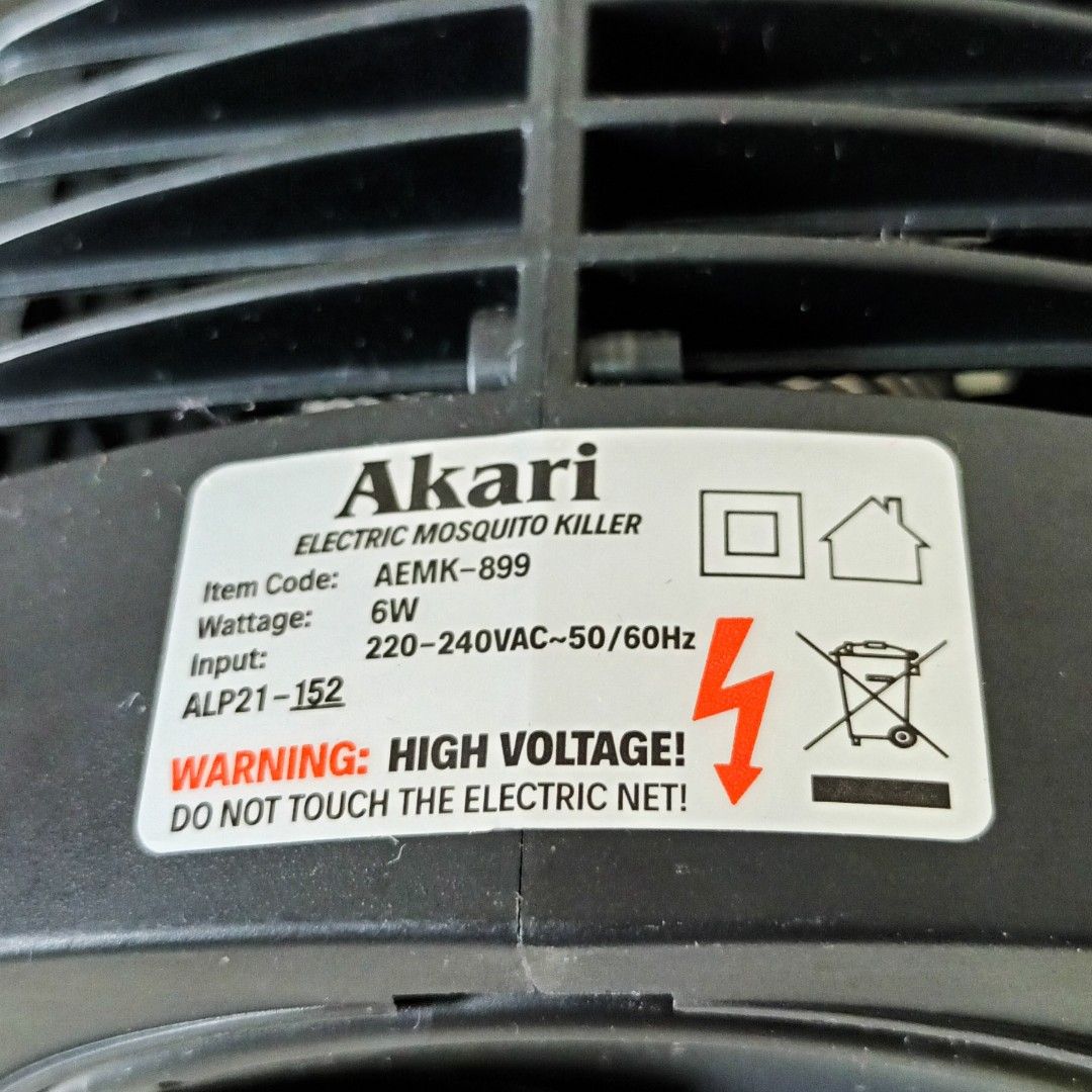 Akari Electric Mosquito Killer (AEMK-899) –