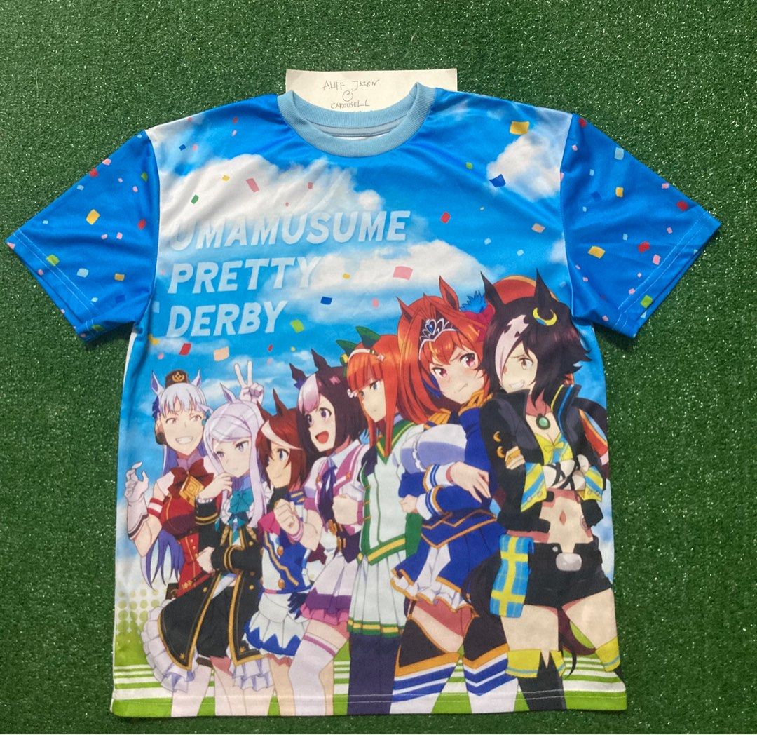Anime Umamusume Pretty Derby Jersey Shirt, Men's Fashion, Tops & Sets ...