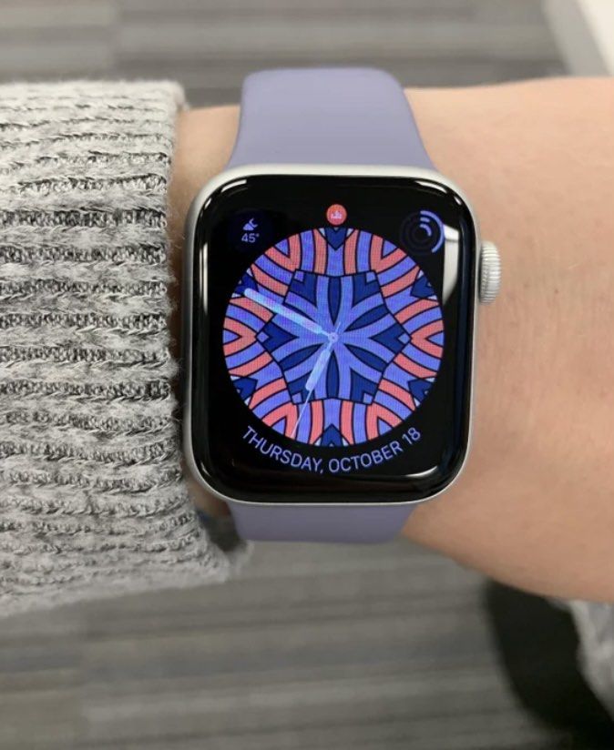 Apple watch band lavender gray shop