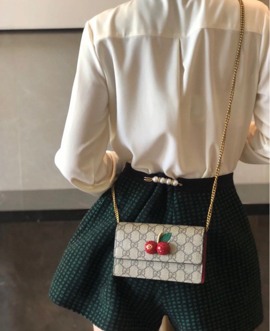 Gucci purse new arrivals with cherries