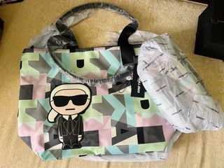 Authentic Karl Lagerfeld limited edition large tote bag