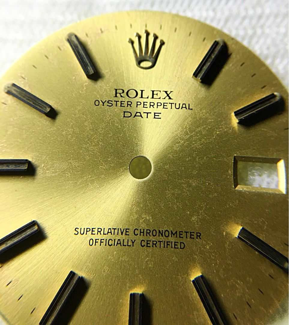 Authentic Rolex Dial for 1500 & 15000 ( Oyster Perpetual Date ), Luxury