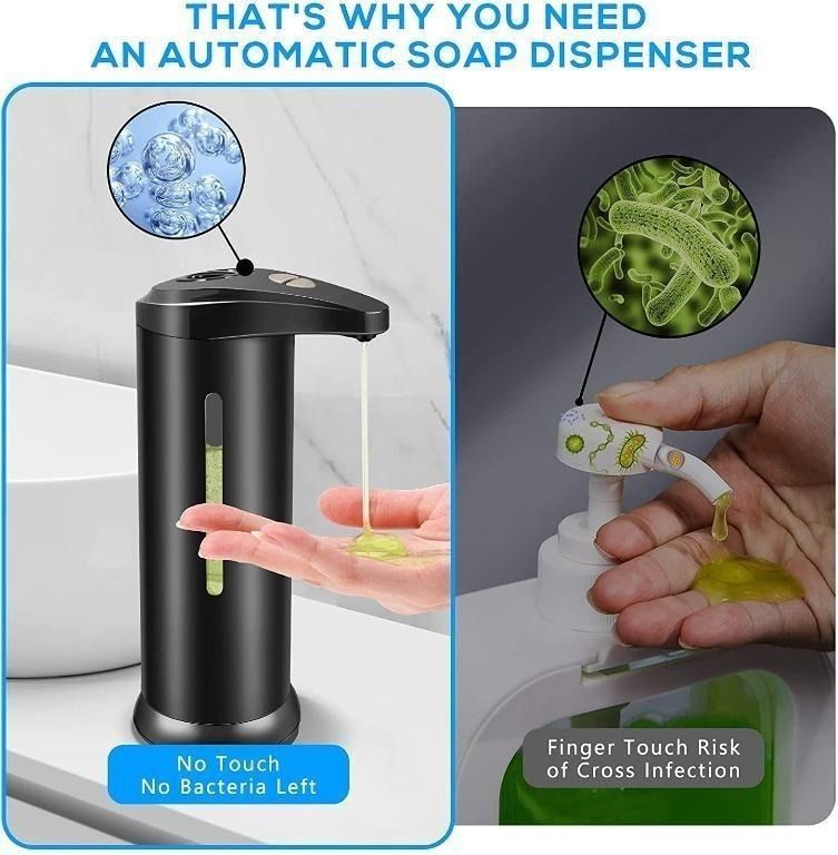 Automatic Soap Dispenser, Touchless HandsFree Soap Dispenser with